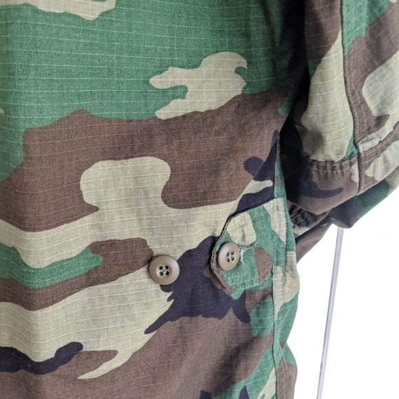 Camo "Boyfriend" Shacket M - Picture 8 of 12